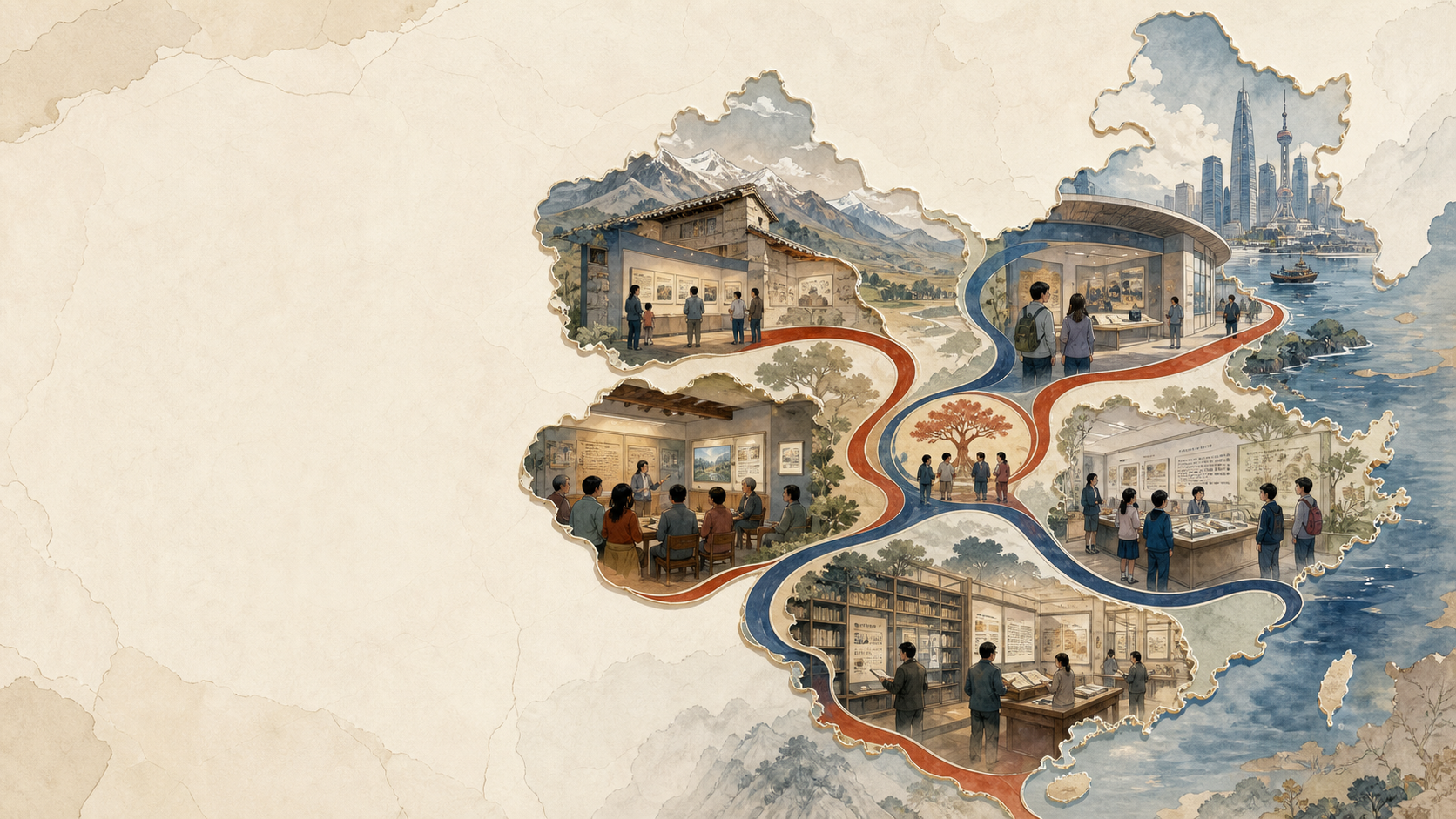 各地禁毒教育场馆的地方内容通过统一主题形成共同教育体系